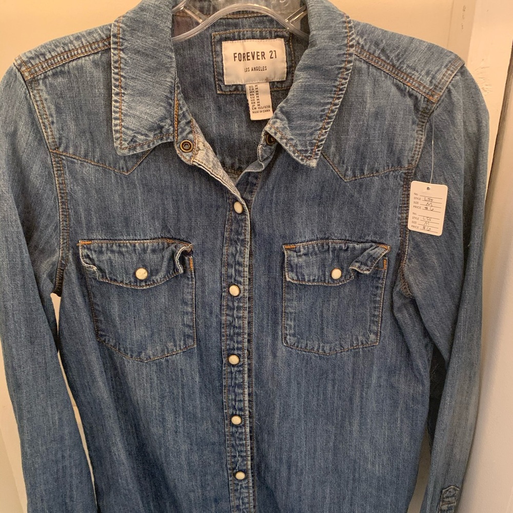 Forever 21 Denim shirt
